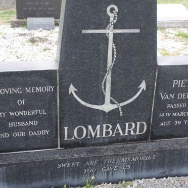 LOMBARD Pieter van der Byl -1975