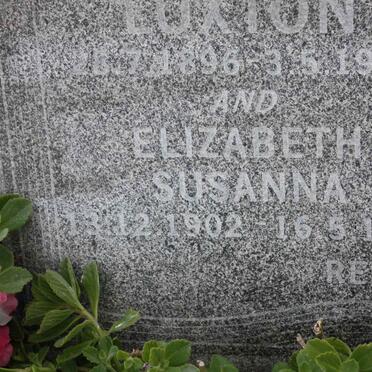 LUXTON Elizabeth Susanna 1902-1996