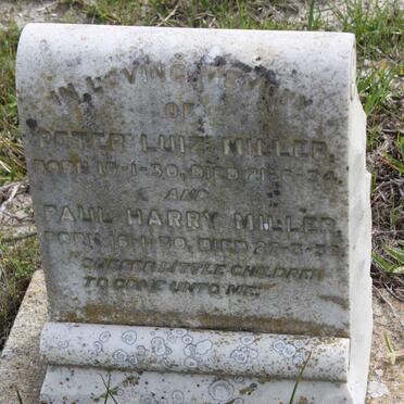 MILLER Peter Luiz 1930-1934 :: MILLER Paul Harry 1930-1939