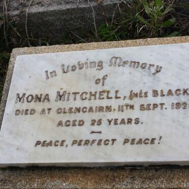 MITCHELL Mona nee BLACK -1921