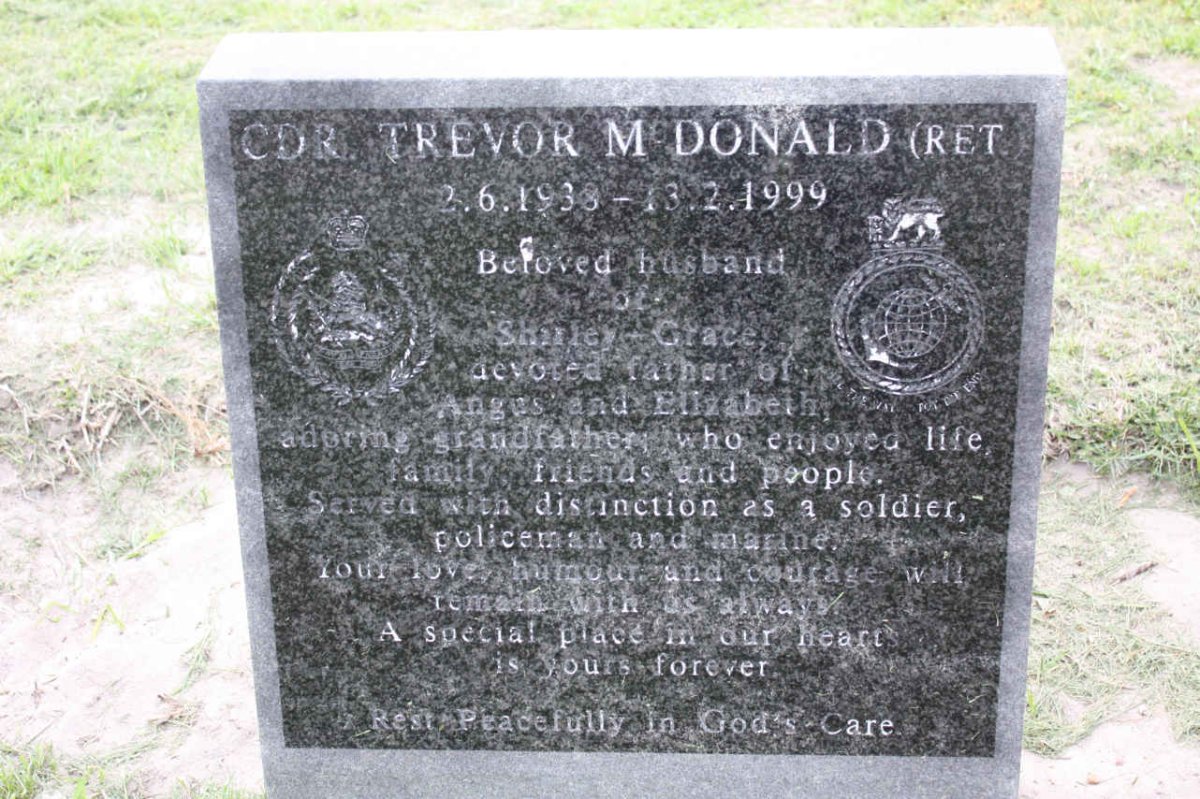 McDONALD Trevor 1938-1999