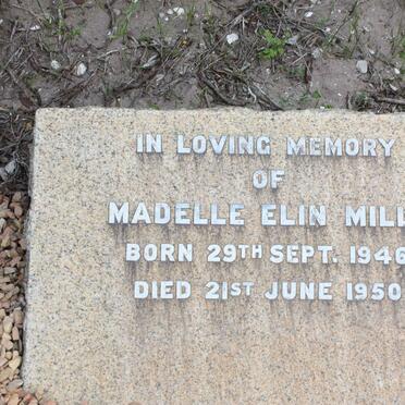 MILLS Madelle Elin 1946-1950