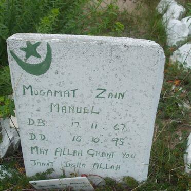 MANUEL Mogamat Zain 1967-1995