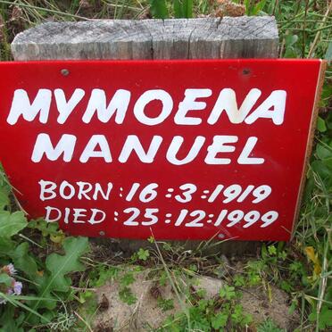 MANUEL Mymoena 1919-1999