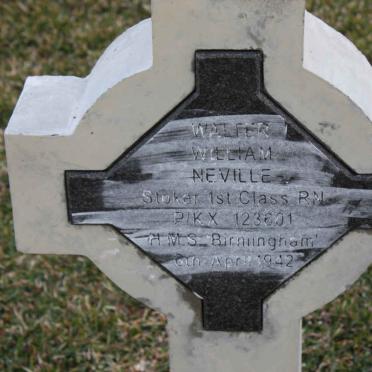 NEVILLE Walter William -1942