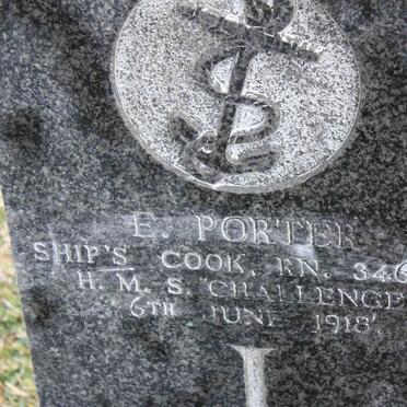 PORTER E. -1918