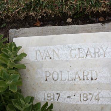 POLLARD Ivan Geary 1917-1974
