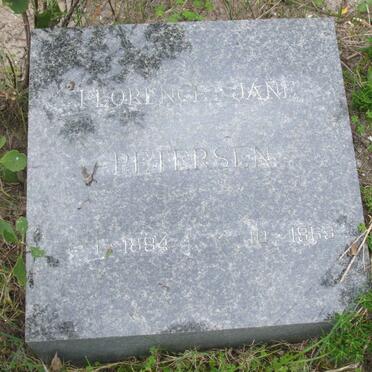 PETERSEN Florence Jane 1894-1969