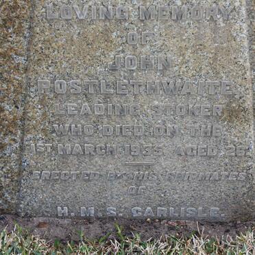 POSTLETHWAITE John -1935