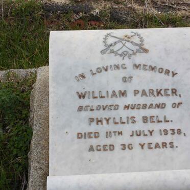 PARKER William -1938