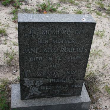 ROBERTS Jane Ada :: ROBERTS Wendy Joy -1968