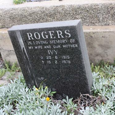 ROGERS Ivy 1915-1978