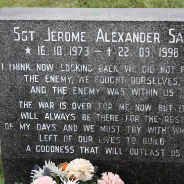 SAX Jerome Alexander 1973-1998