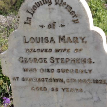 STEPHENS Louisa Mary -1922