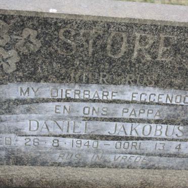 STORE Daniel Jakobus 1940-1972