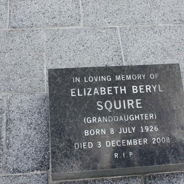 SQUIRE Elizabeth Beryl 1926-2008