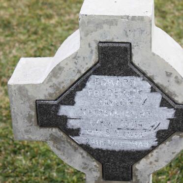 TAYLOR Edward Frederick -1943