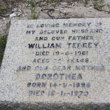 TERRY William -1961 &amp; Dorothea 1895-1970