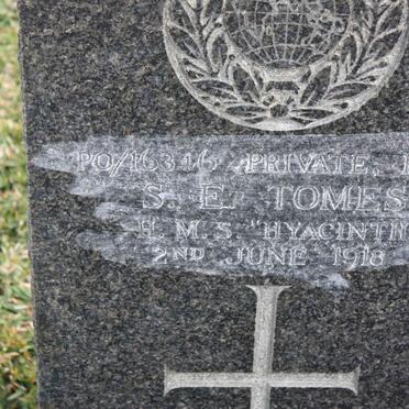 TOMES S.E. -1918