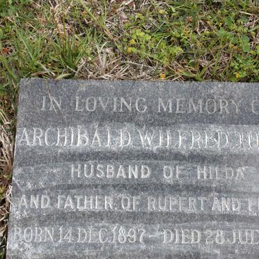 TOMS Archibald Wildred 1897-1976