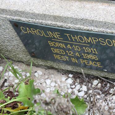 THOMPSON Caroline 1911-1986