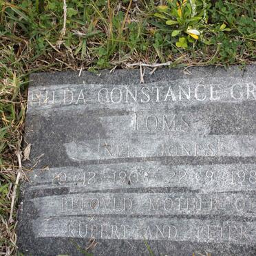 TOMS Hilda Constance Grace nee JONES 1905-1988