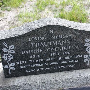 TRAUTMAN Daphne Gwendolyn 1915-1974