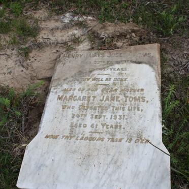 TOMS Henry James Joseph -1914 &amp; Margaret Jane -1931