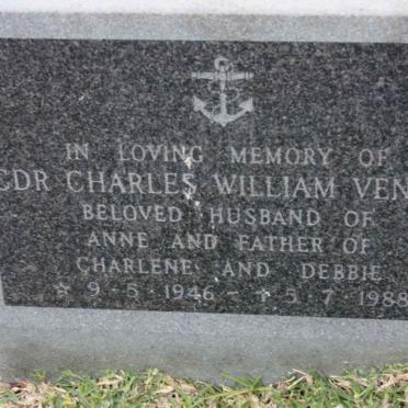 VENTER Charles William 1946-1988