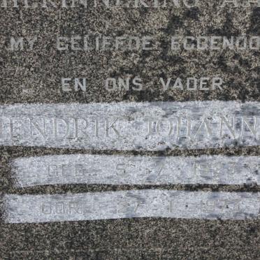 VISSER Hendrik Johannes 1923-1973