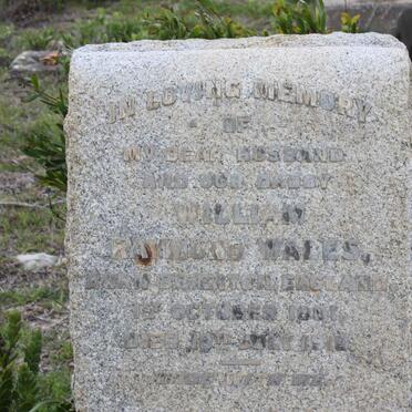 WALES William Raymond 1881-1919