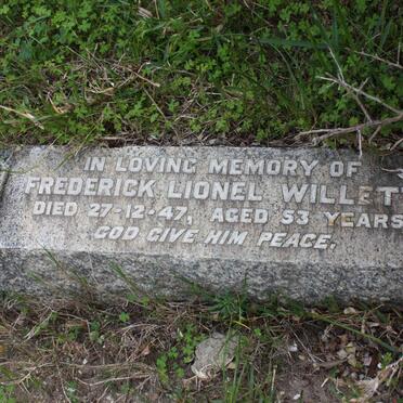 WILLET Frederick Lionel -1947