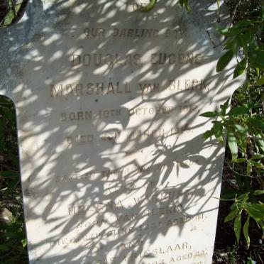 BLERK Douglas Eugene Marshall, van 1912-1915