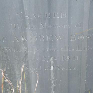 BOST Andrew -1841