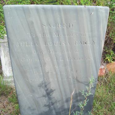 BUCHANAN Julia Louisa Emily -1843