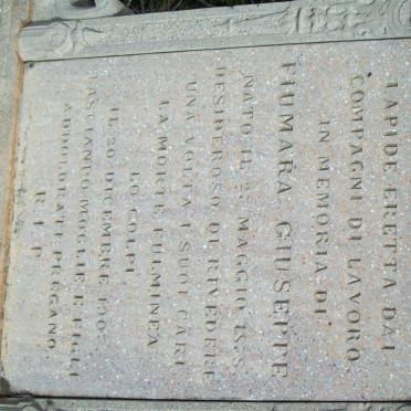 FIUMARA Giuseppe 1878-1907