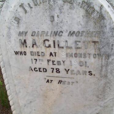 GILLETT M.A. -1901