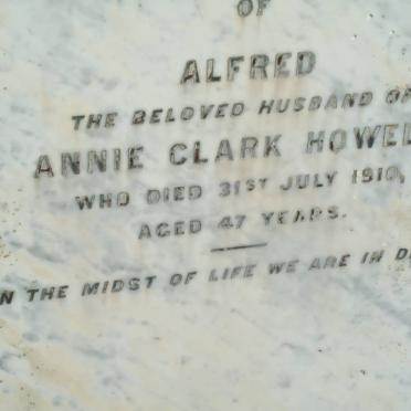 HOWELL Alfred -1910