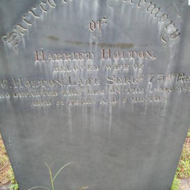 HOLTON Harriet -1879