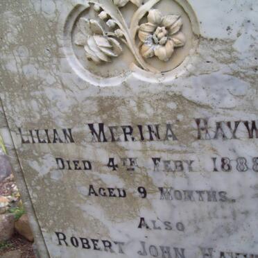 HAYWARD Lilian Merina -1888
