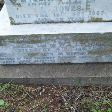 JONES William  -1907 :: JONES Wilfred Charles Paul -1905