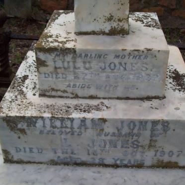 JONES William -1907 &amp;  Lulu -1937
