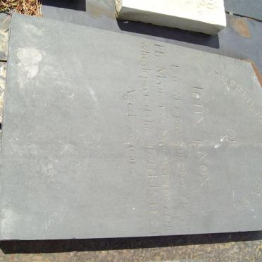 KNOX John -1825