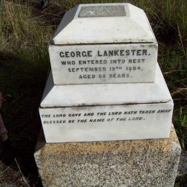 LANKESTER George -1884
