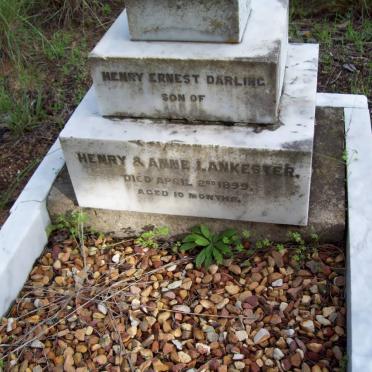 LANKESTER Henry Ernest  -1899