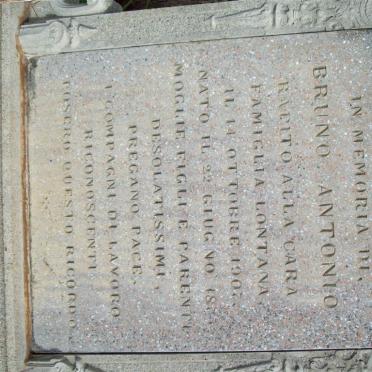 LONTANA Bruno Antonio 187?-1907