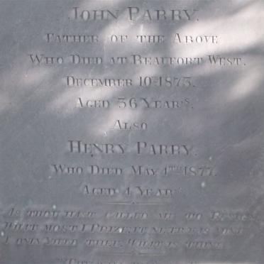 PARRY FAMILY