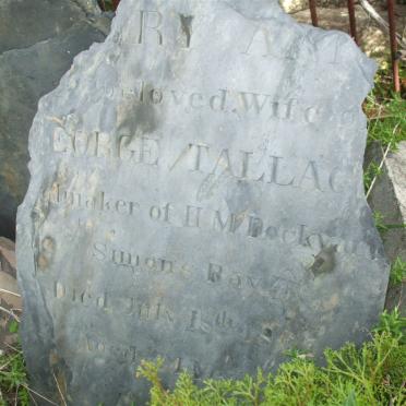 TALLAC Mary Ann -1867