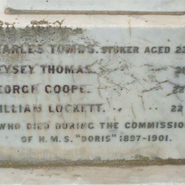 TOMBS Charles :: MEYSEY Thomas :: COOPER George :: LOCKETT William