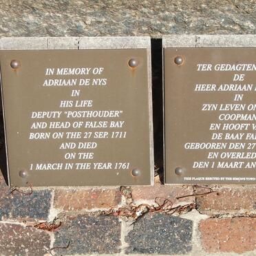 NYS Adriaan, de 1711-1761 